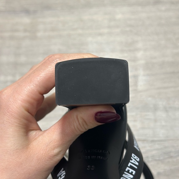 Balenciaga Black Strappy Sandals - Picture 4 of 12